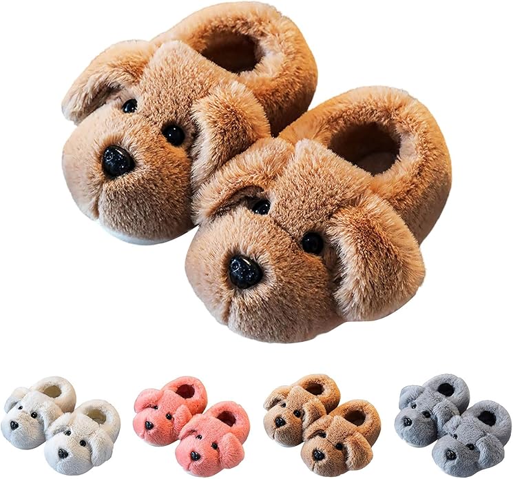 Pantoffels met Puppydesign voor Kinderen