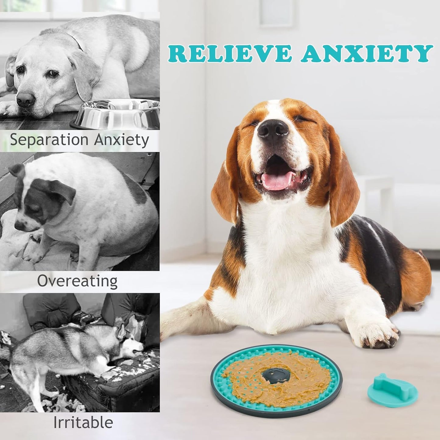 Honden Lick Mat Kalmerend Voerbak voor Stressverlichting