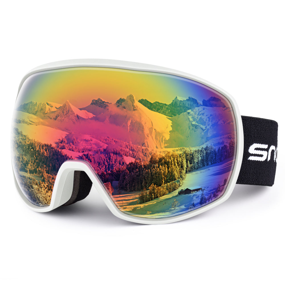 Dames Skibril Dubbele Lens Comfortabele Band