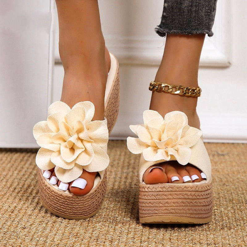 Wedge Sandaaltjes Zomers Comfortabel Elegant Dames