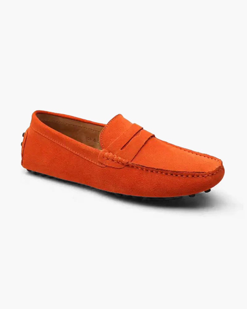 Suède Mokassin Heren Schoen Slip On Comfortabel Leer