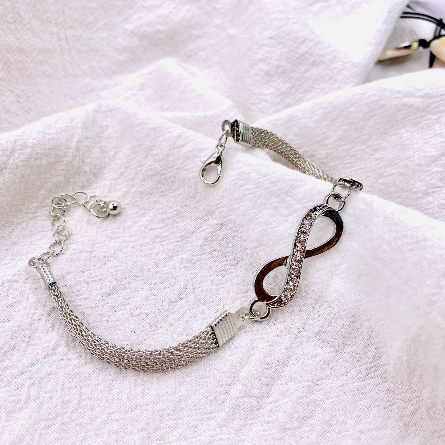 Zilveren Infinity Armband Elegante Sieraden