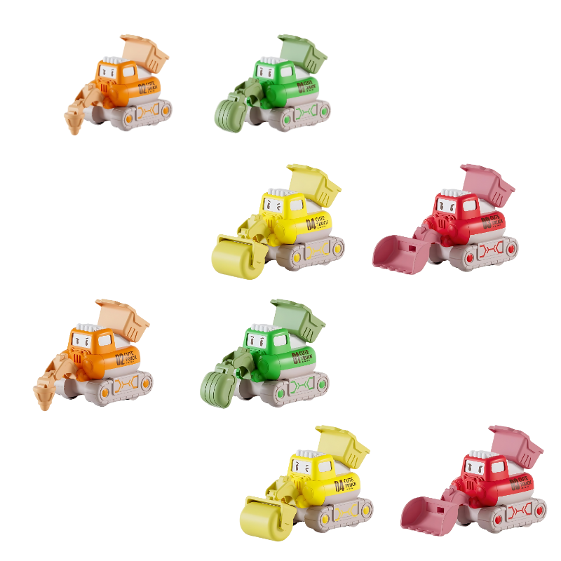 Bouwvoertuigen Speelset voor Kinderen Mini Bouwen