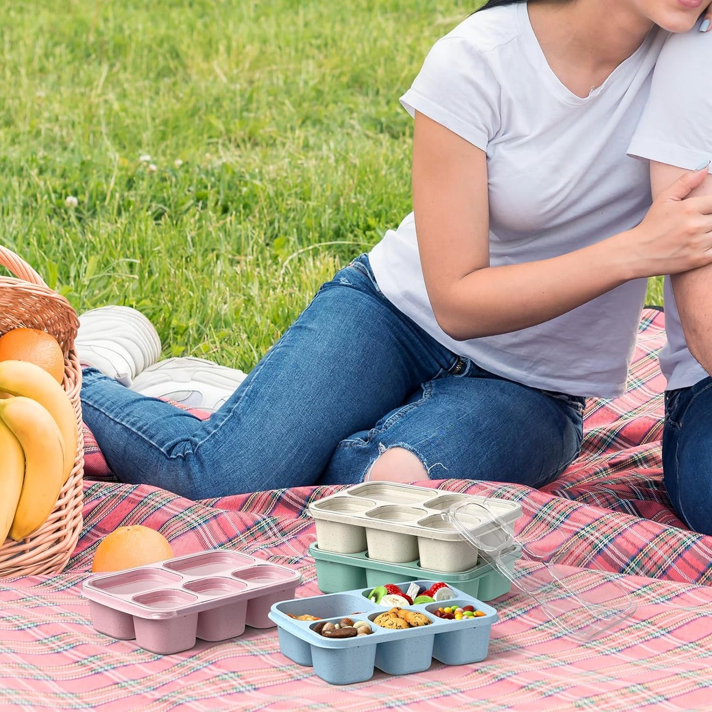 Bento Doos Maaltijdboxen 4-Stuks Set voor Eenvoudige Maaltijdbereiding