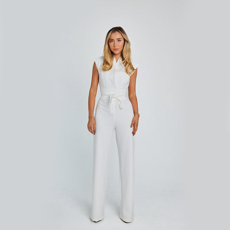 Mouwloze Jumpsuit Elegante Zomerjurk voor Vrouw