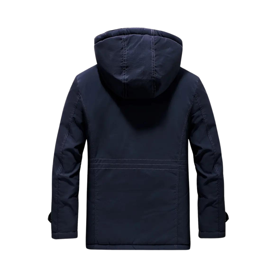 Waterdichte Heren Outdoorjas met Voering Warm en Winddicht