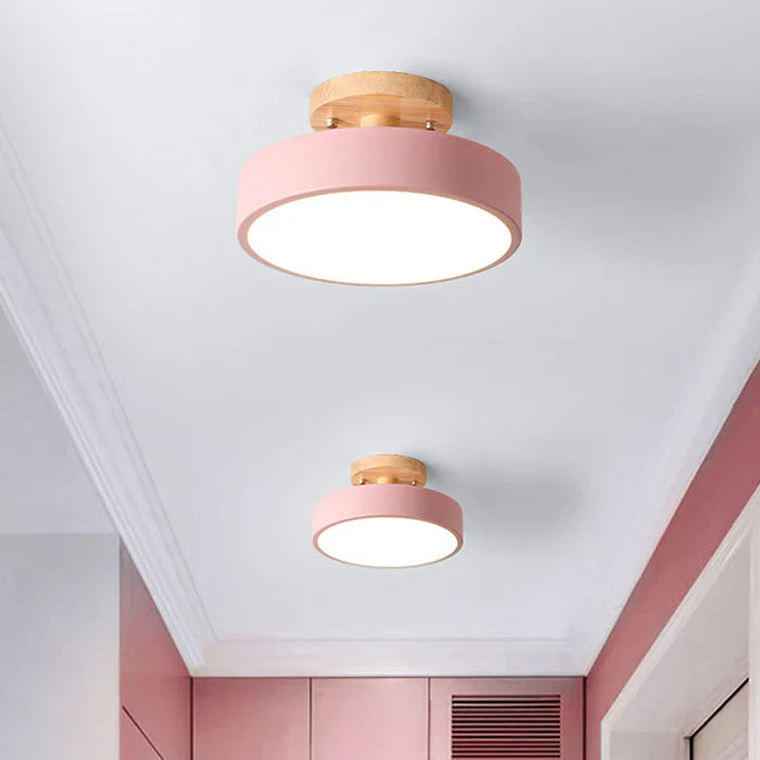 Moderne LED Plafondlamp Noordse Stijl NordWood