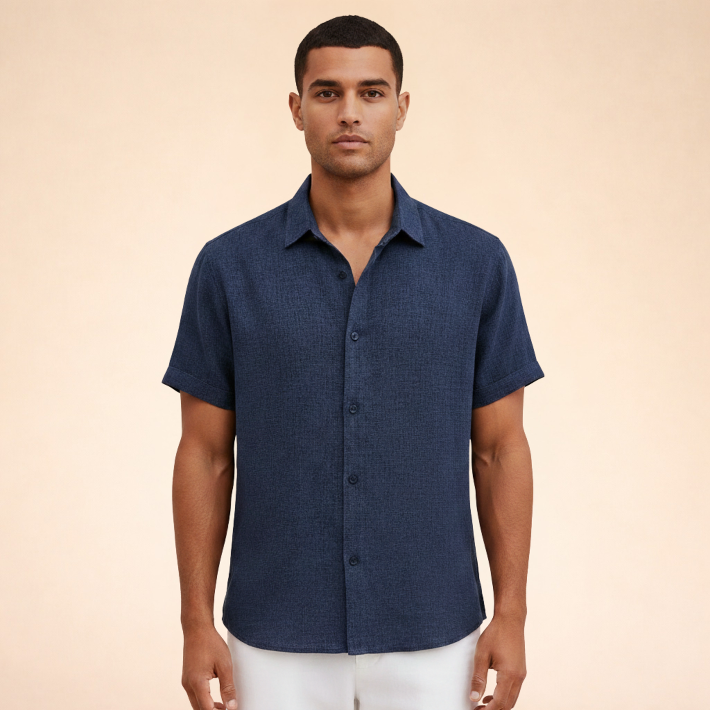 Lucas | Verfijnd casual polo Overhemd voor overdag