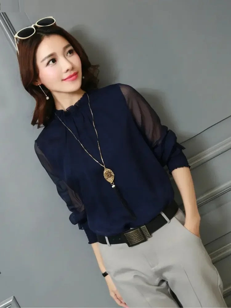 Vrouwelijke Casual Blouse Yara Mode Stijlvol