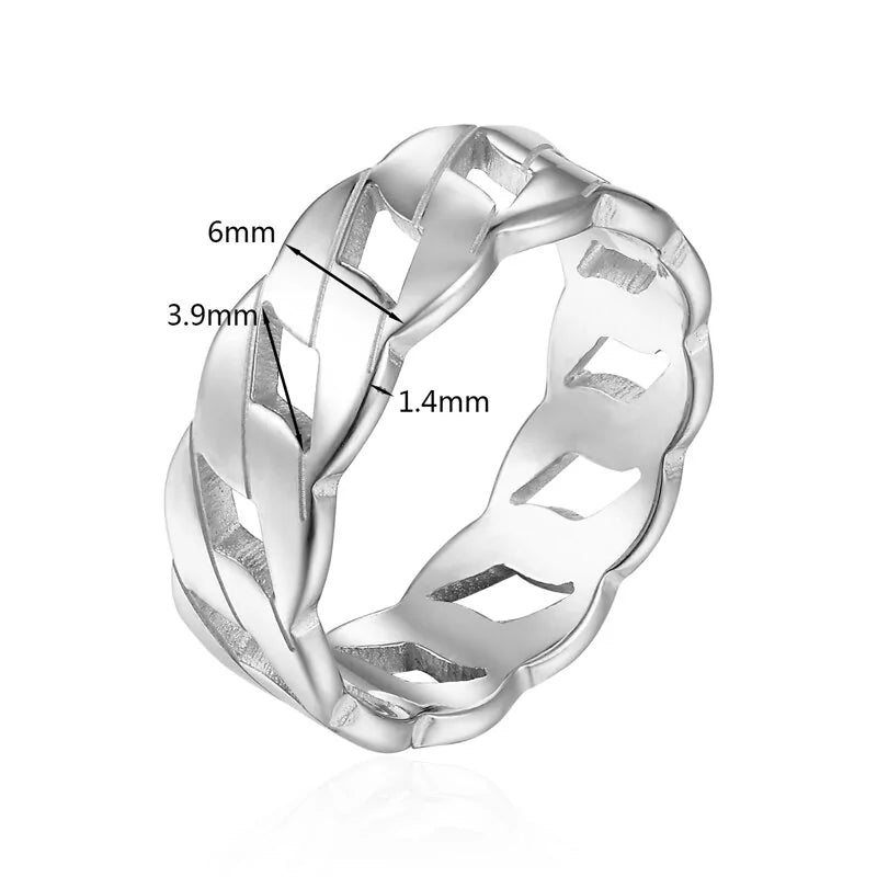 Elegante Zilveren Ring met Edelsteen