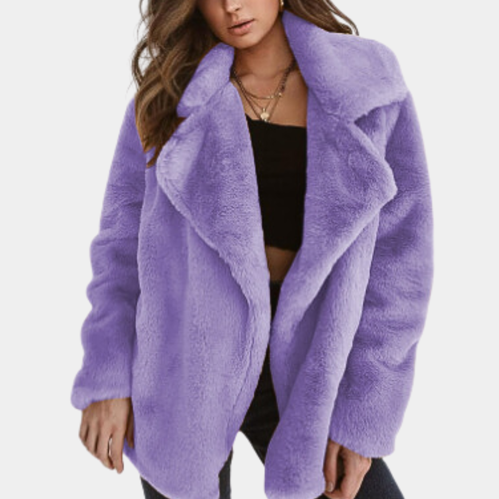 Teddyjas Dames Warme Winterjas Zacht en Stijlvol