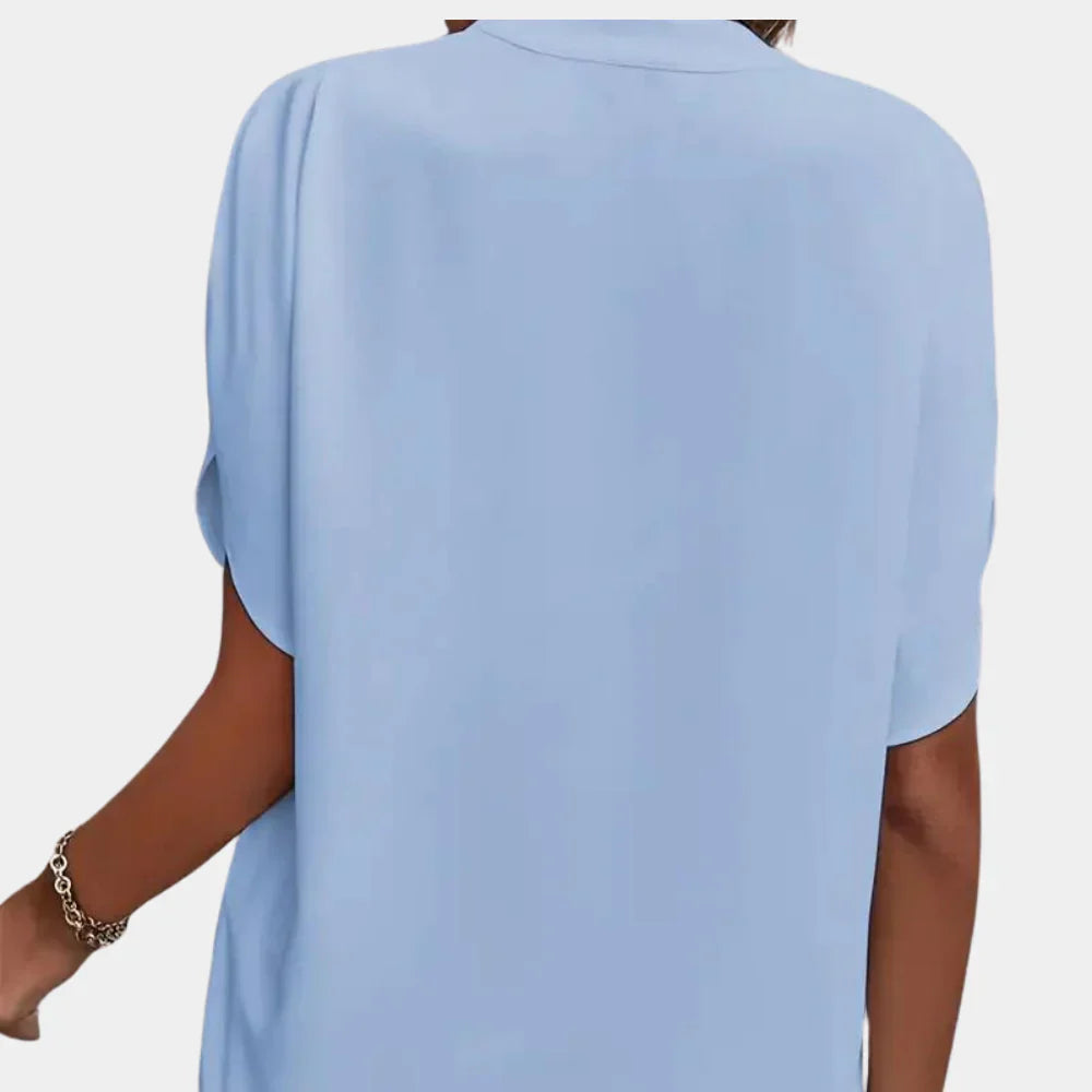 Vrouwen Zomerblouse Luchtig en Los