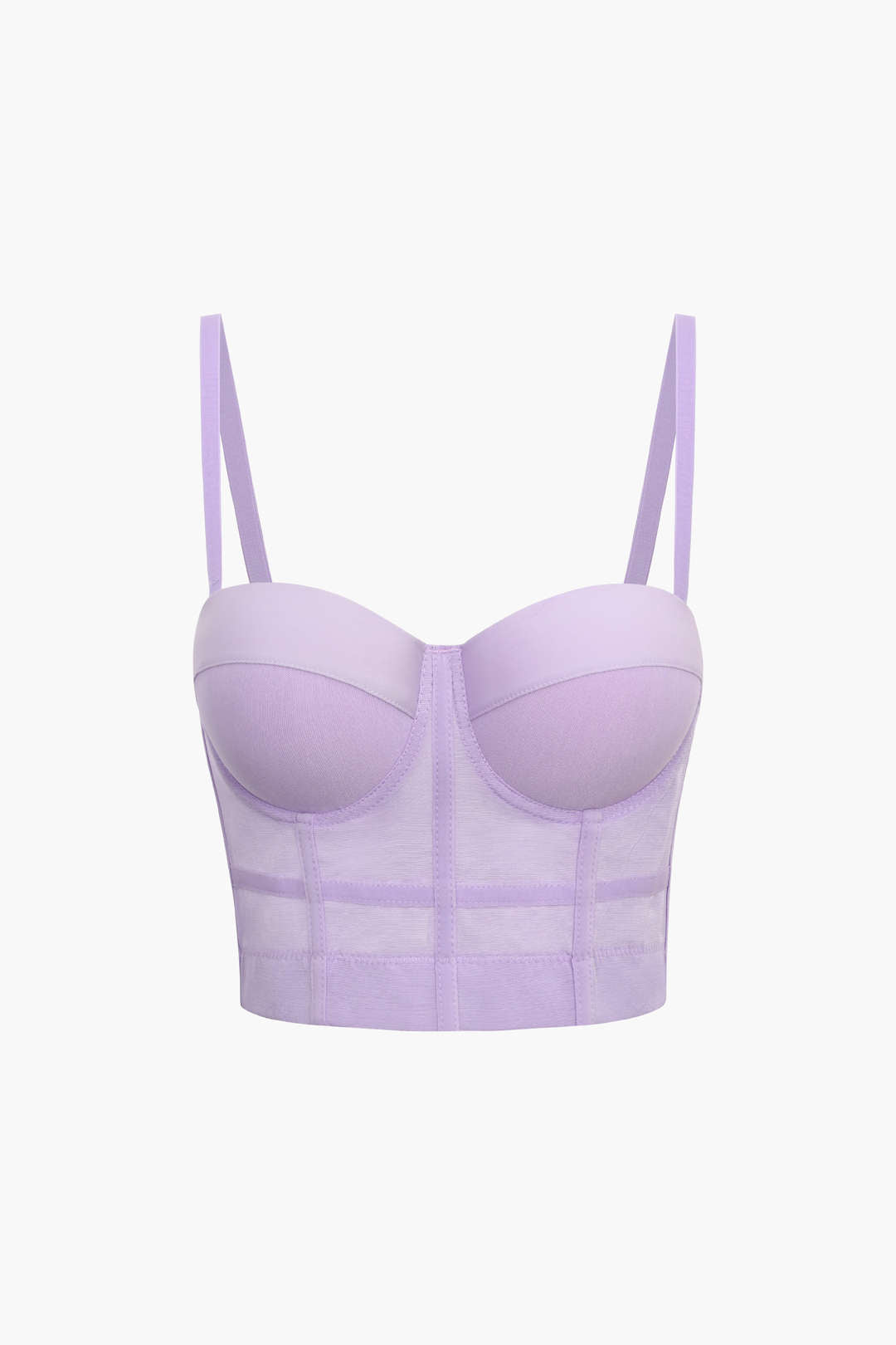 Andrea | Top corsetto bustier in rete traspirante