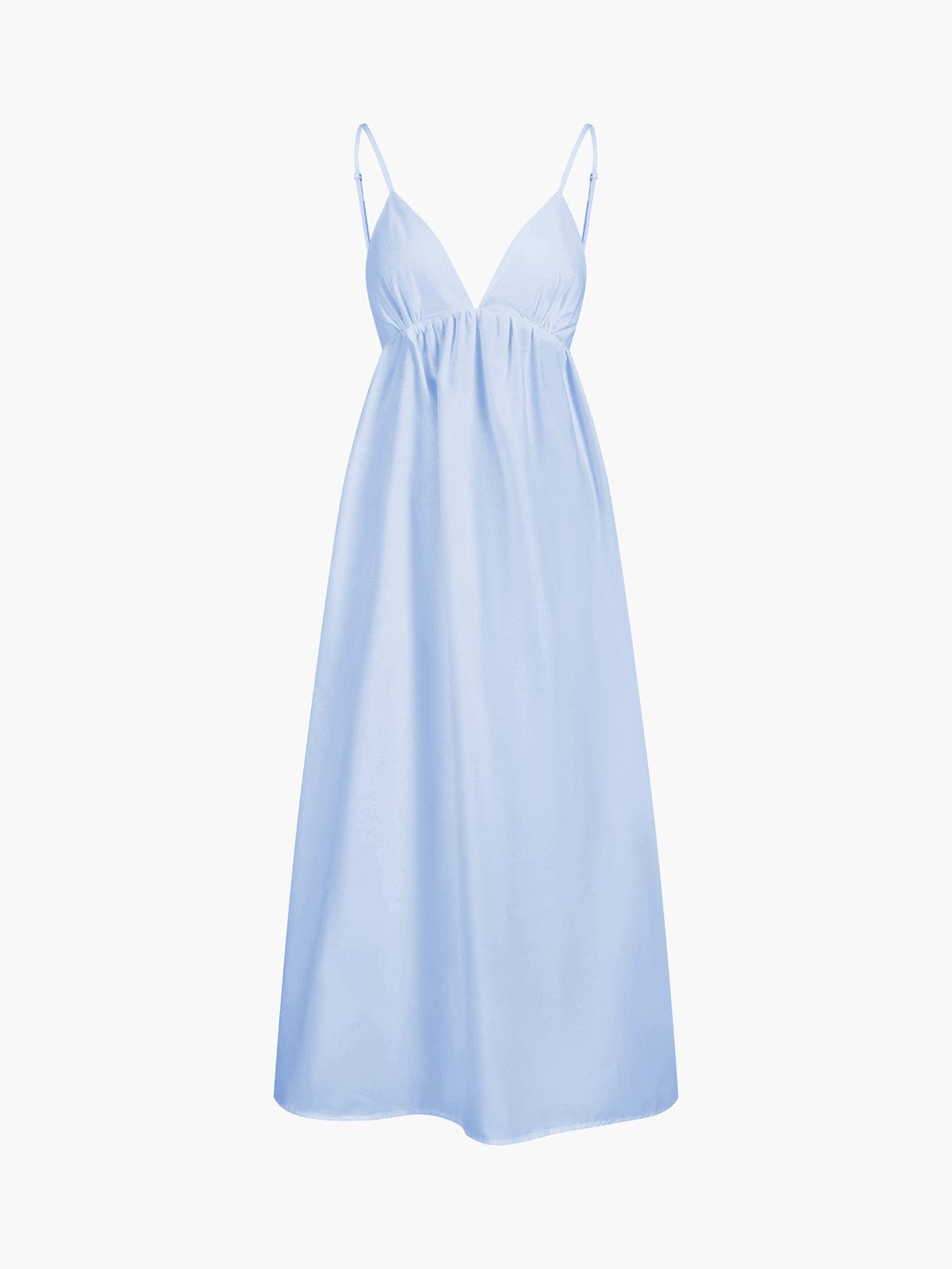 Maxi Jurk Zomer Elegant Rugloos Met Cut-Out