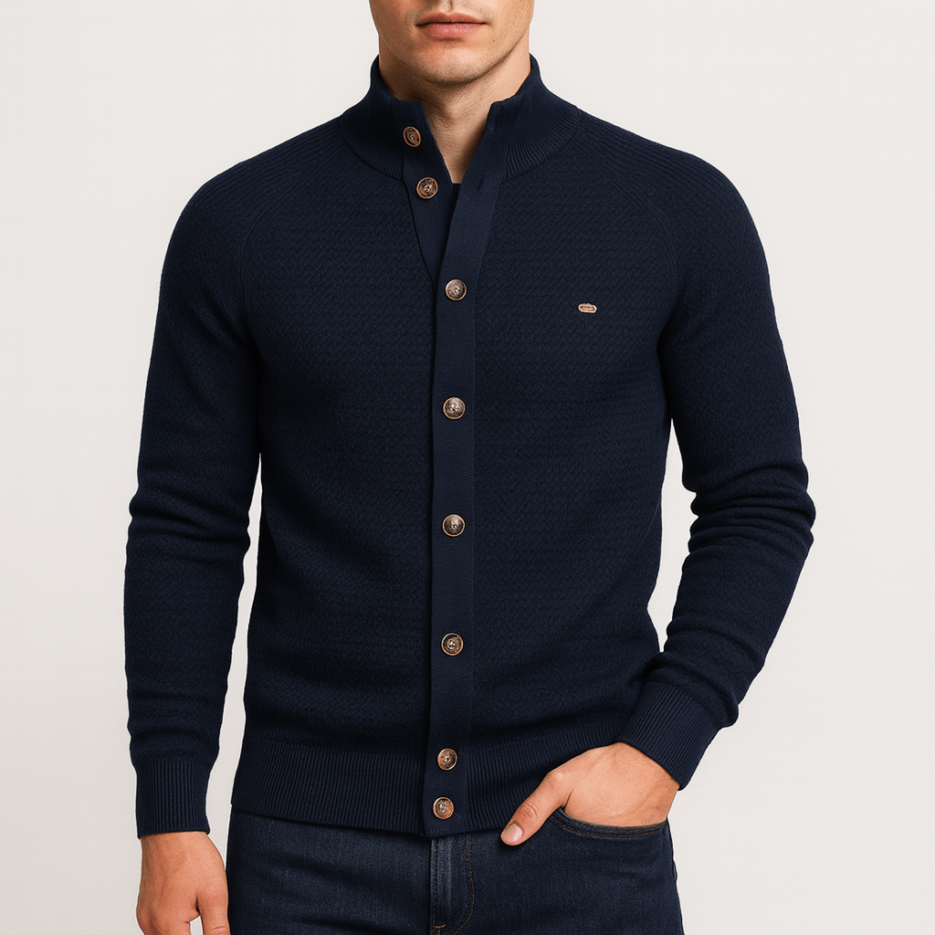 BerlinGlamour | Cardigan met knopen 2
