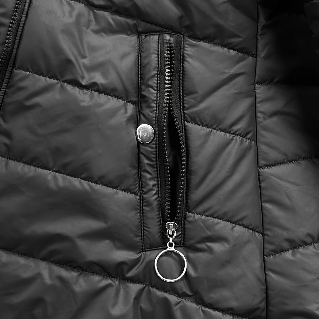 BerlinGlamour | Dames Pufferjas met Capuchon 2