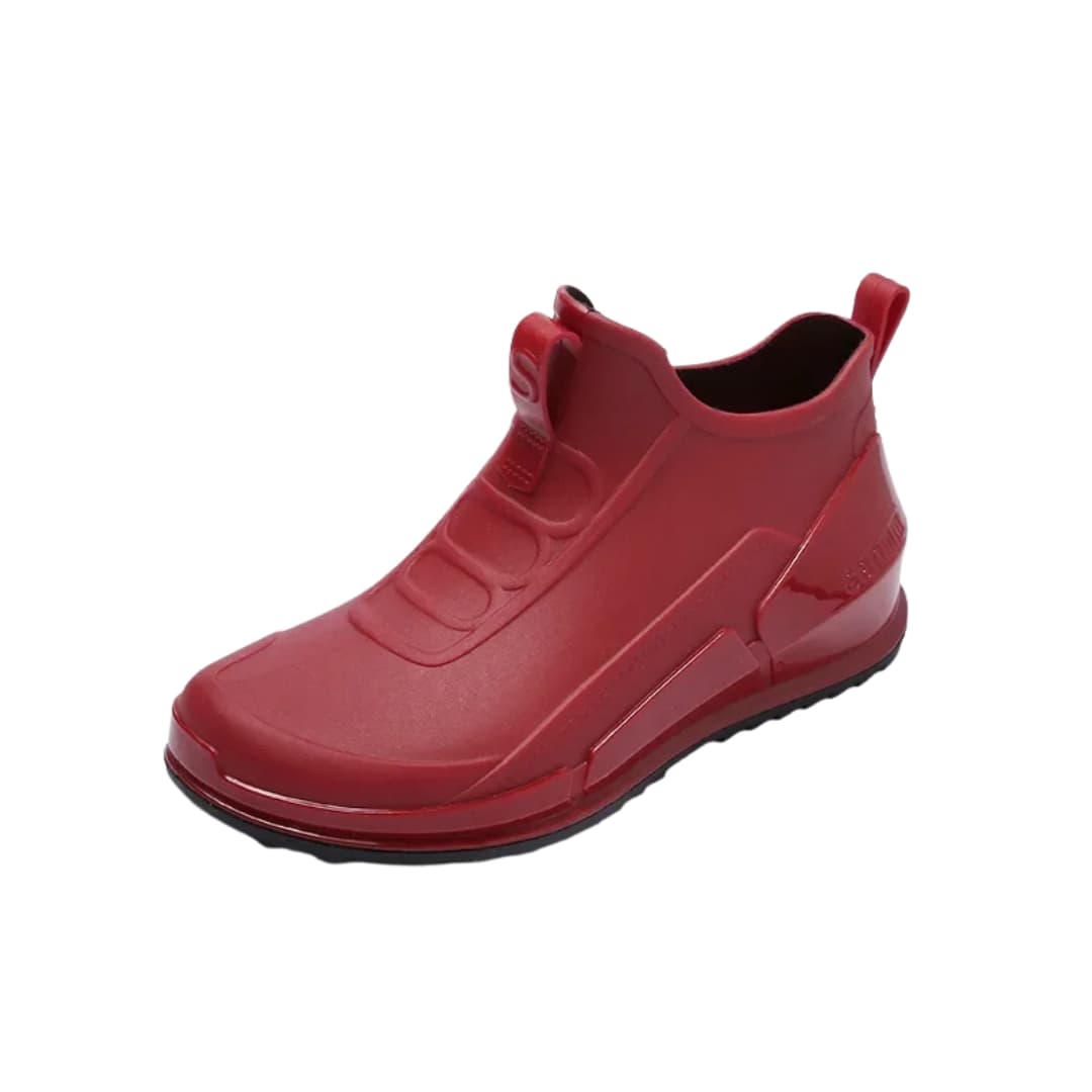 BerlinGlamour | Dames instap rubberen laarzen met profielzool 6