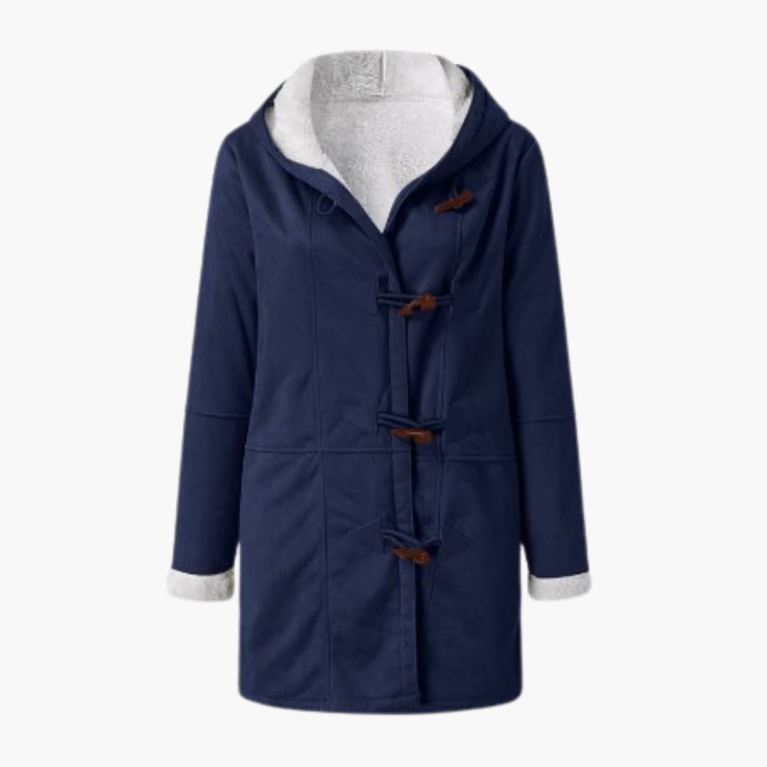 BerlinGlamour | Damesjack met capuchon en lange mouwen 9