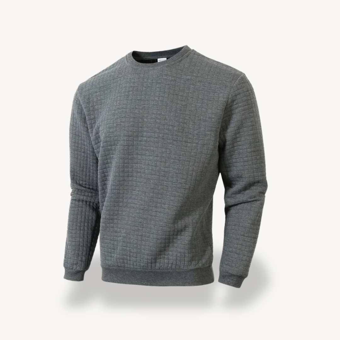 BerlinGlamour | Gebreide sweater met textuur voor heren 9