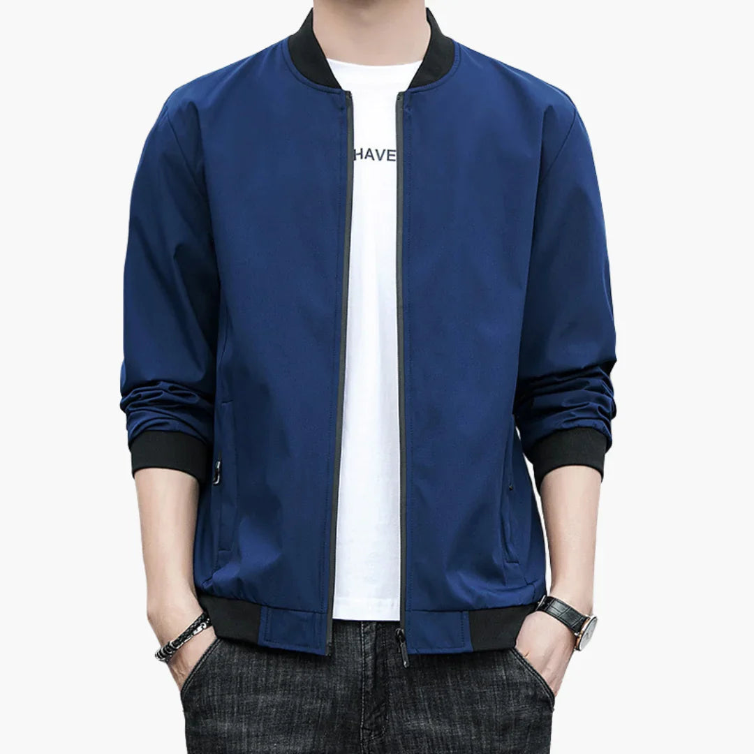 BerlinGlamour | Heren bomberjack met ritszakken 2