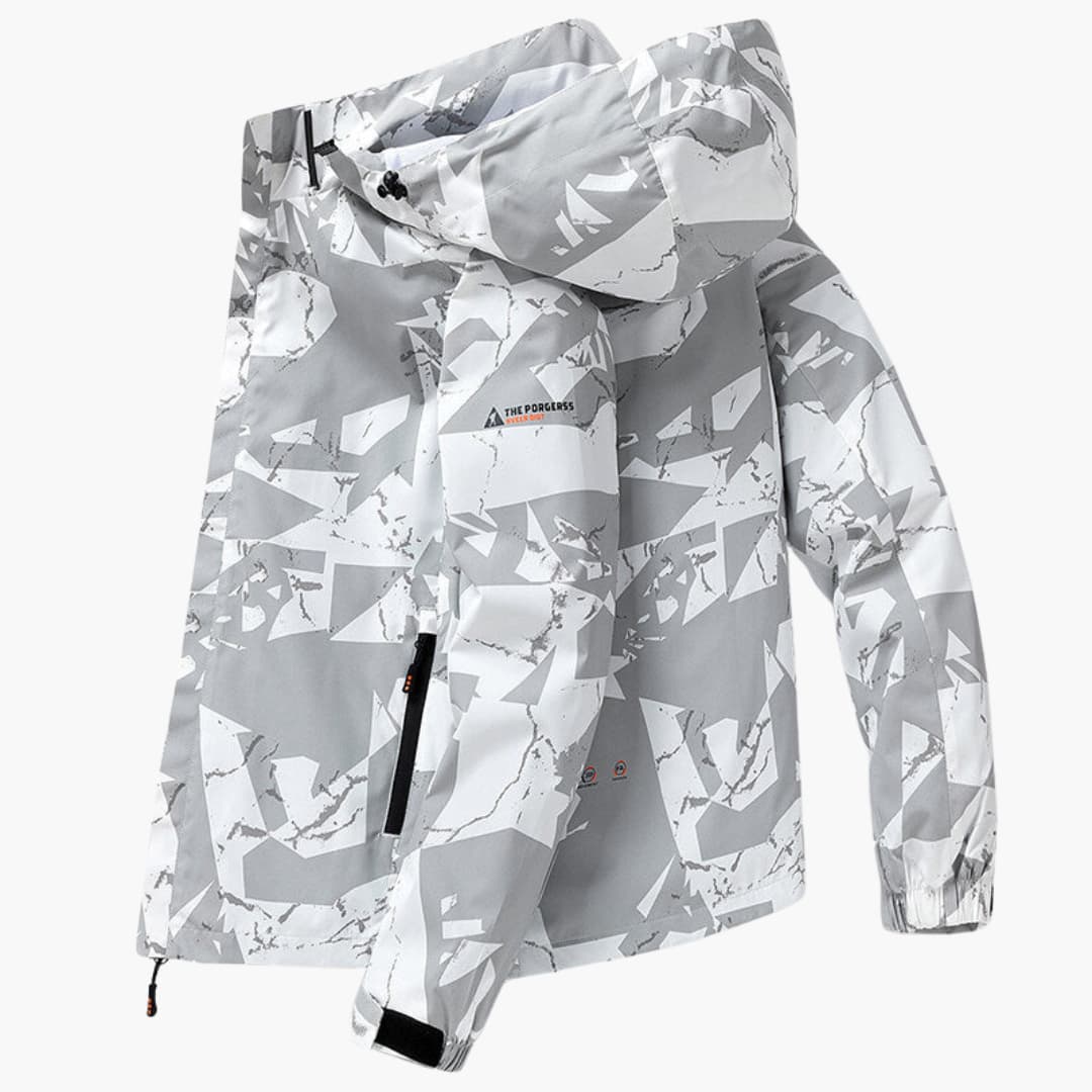 BerlinGlamour | Heren ski-jack met capuchon en moderne snit 3