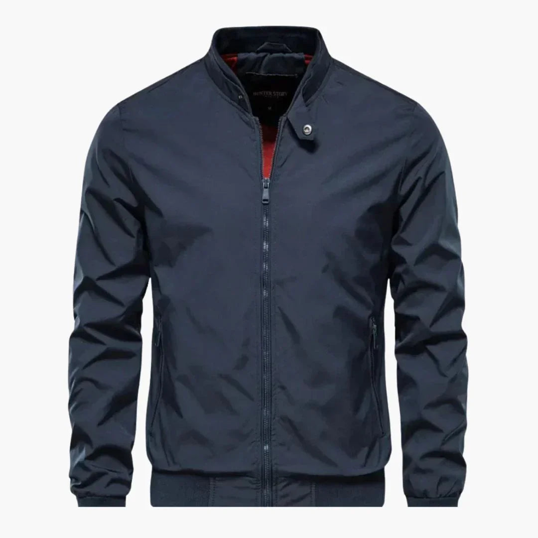 BerlinGlamour | Heren zomerjas met rits 2