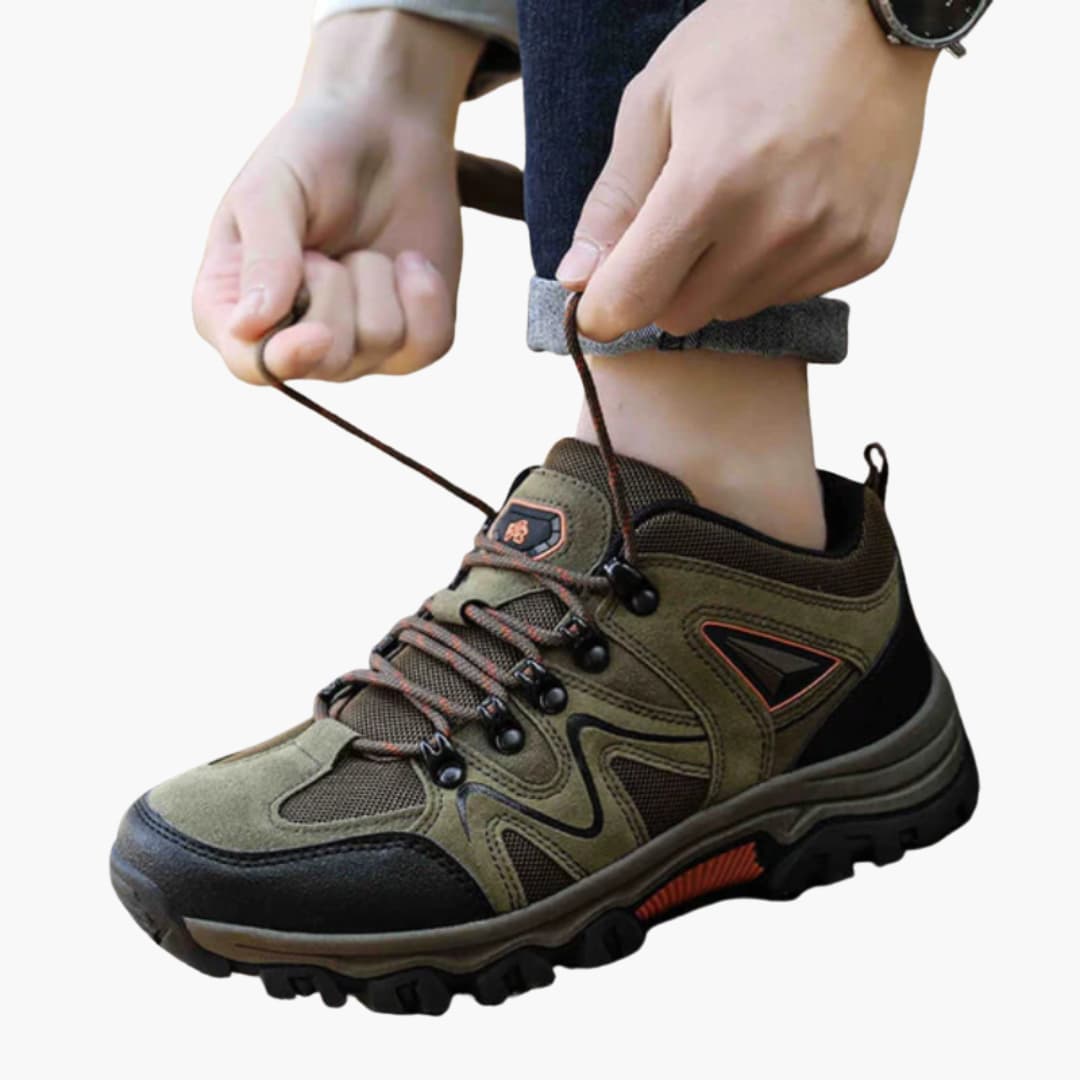 BerlinGlamour | Herenwandelschoenen met vetersluiting en geribbelde buitenzool 7