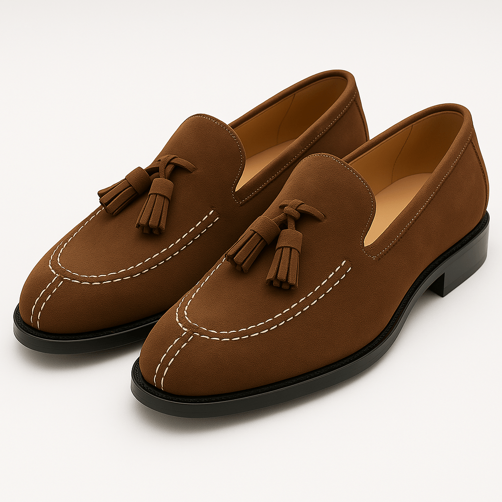 BerlinGlamour | Loafers met kwastjes van zacht leer 5