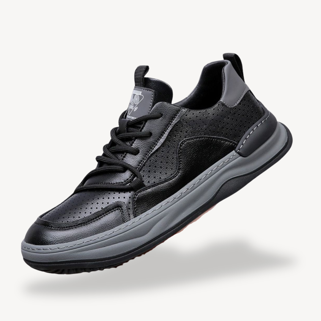 BerlinGlamour | Orthopedische leren sneakers voor heren 5