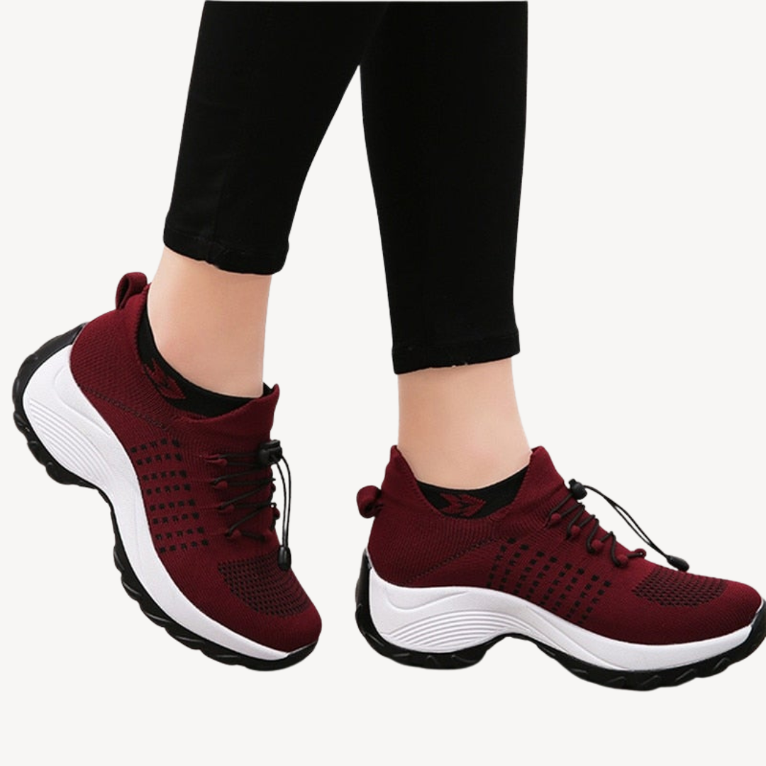 BerlinGlamour | Orthopedische platform sneakers voor dames 6
