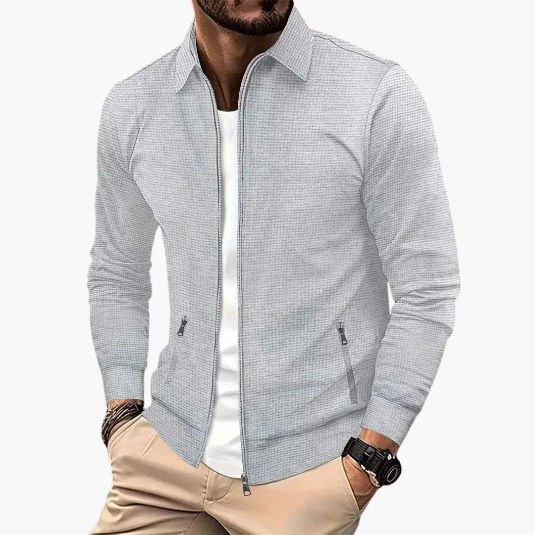 BerlinGlamour | Slim Fit Transitional Jacket voor Heren 4