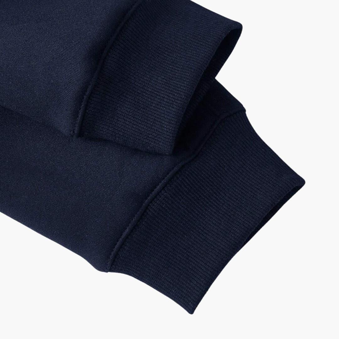 BerlinGlamour | Stijlvolle gebreide trui met halve rits voor heren 7