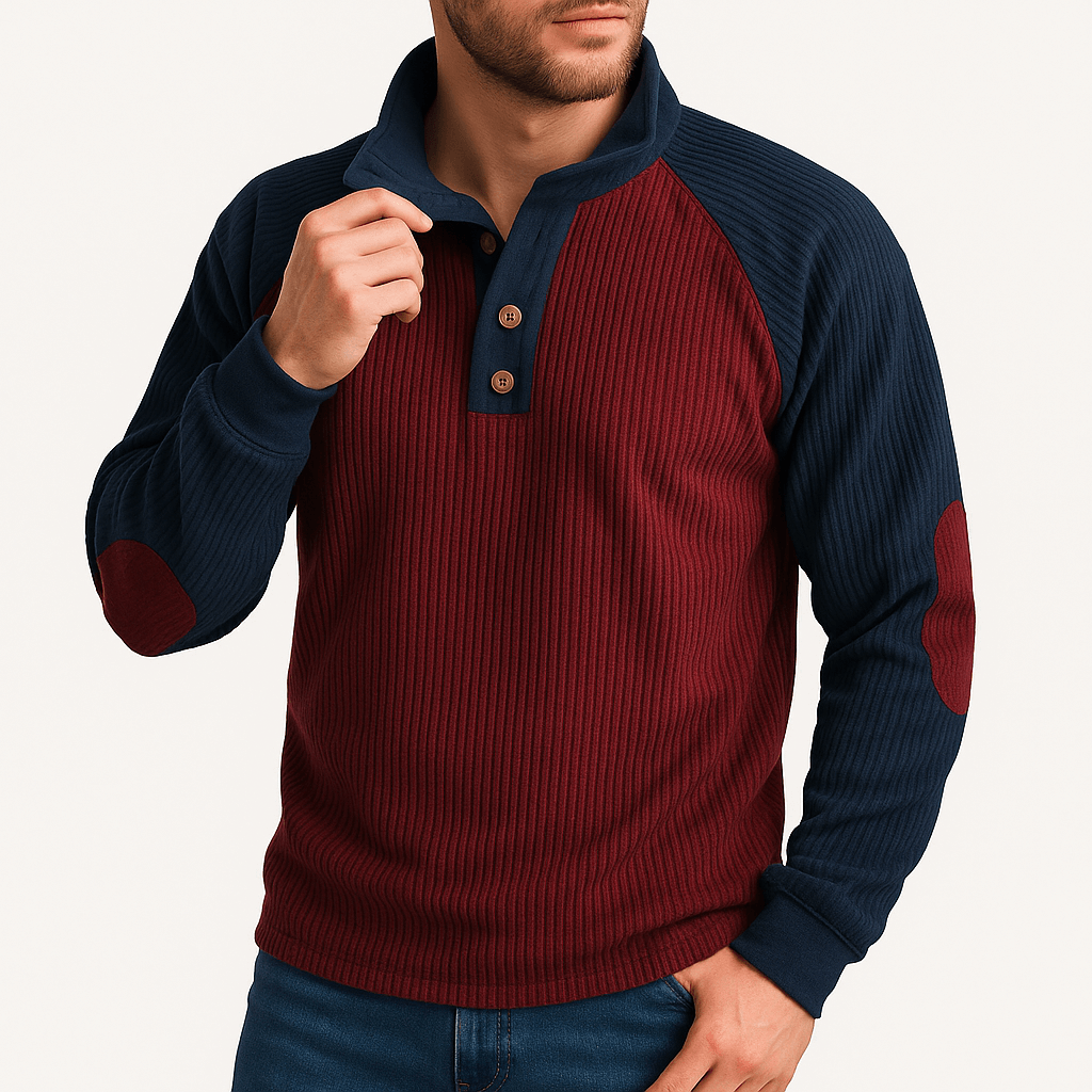 BerlinGlamour | Sweatshirt met textuurbreisel 5