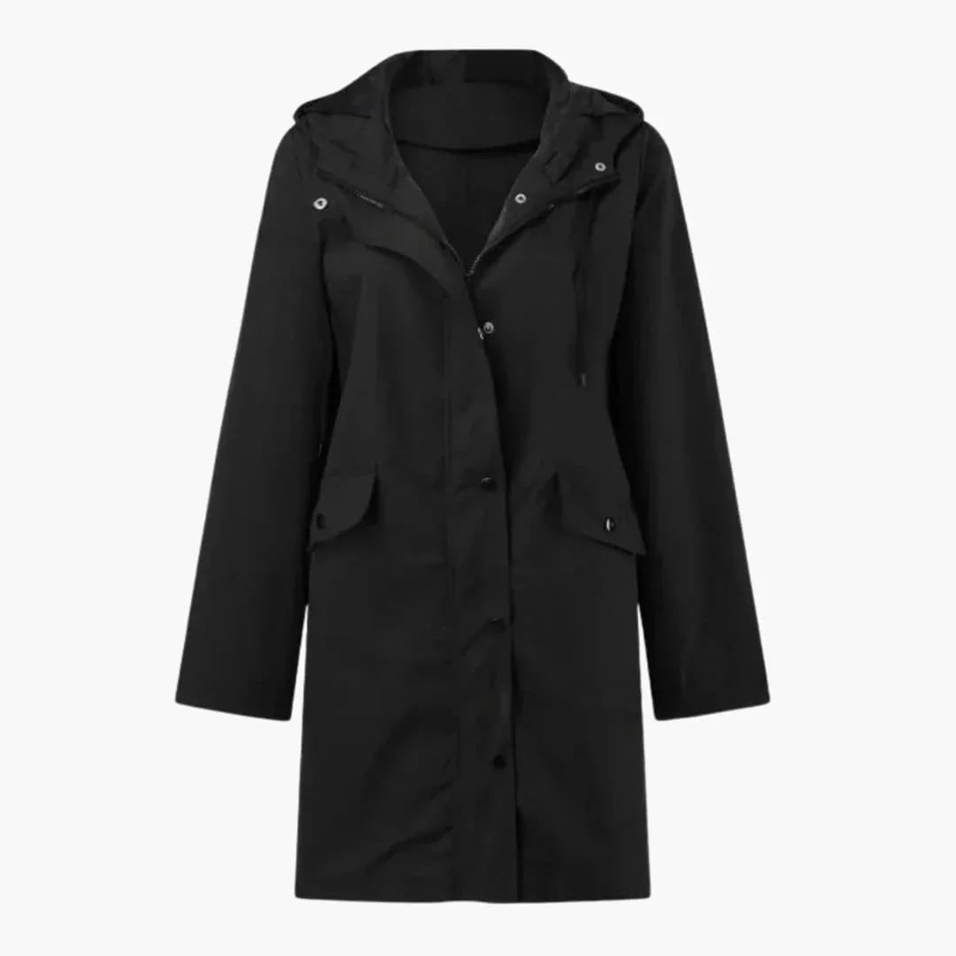 BerlinGlamour | Trenchcoat met capuchon voor dames 7