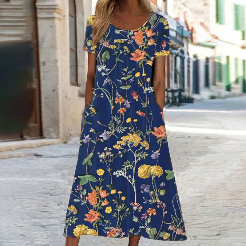 Isabella | Abito floreale boho