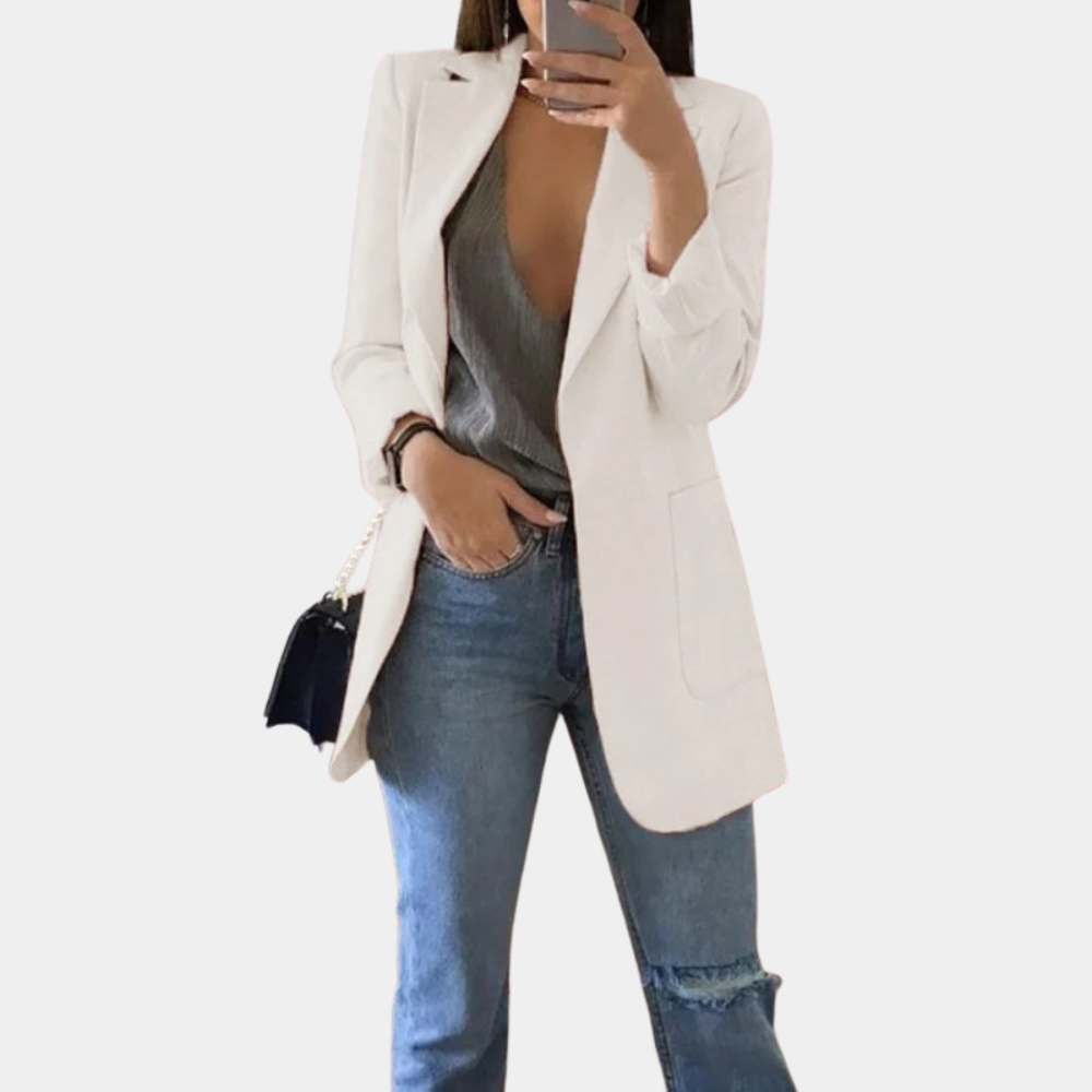 Dames Blazer Comfortabel Casual Model