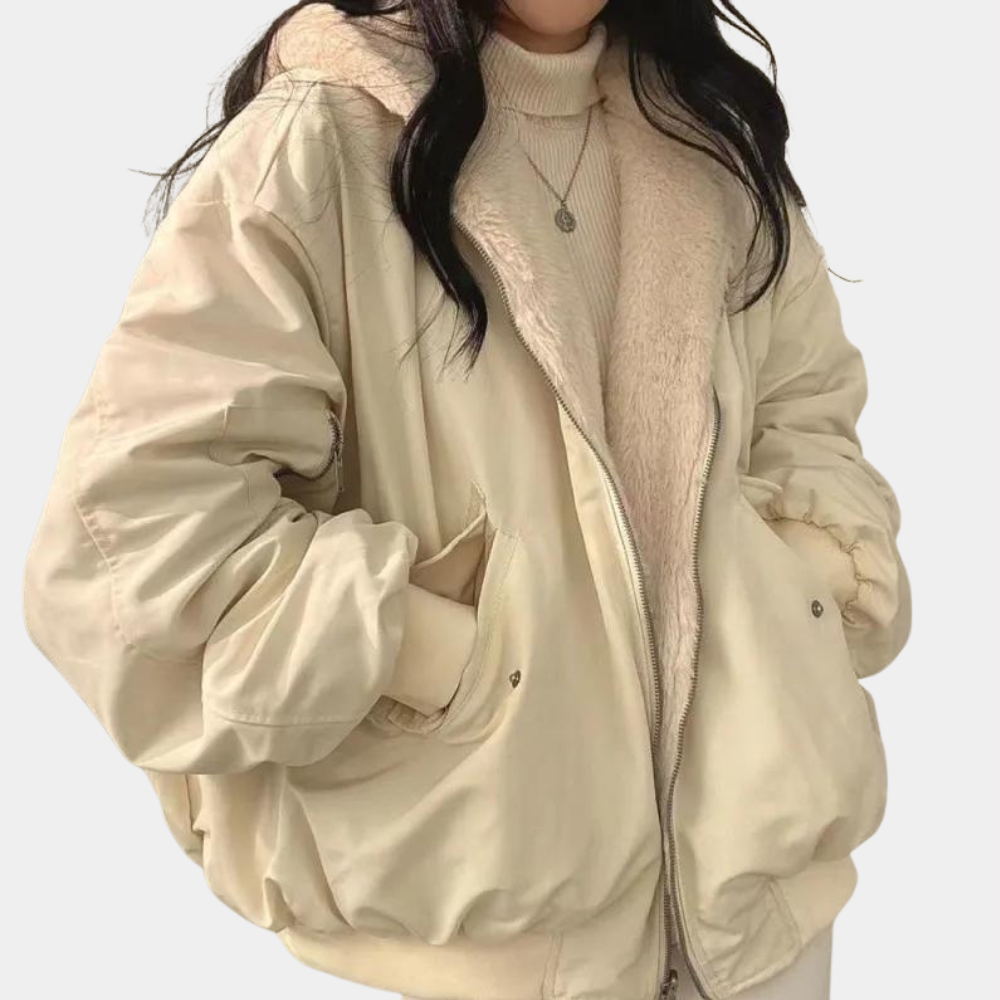 Dames Winterjas Oversized Warme Loose Fit Jas