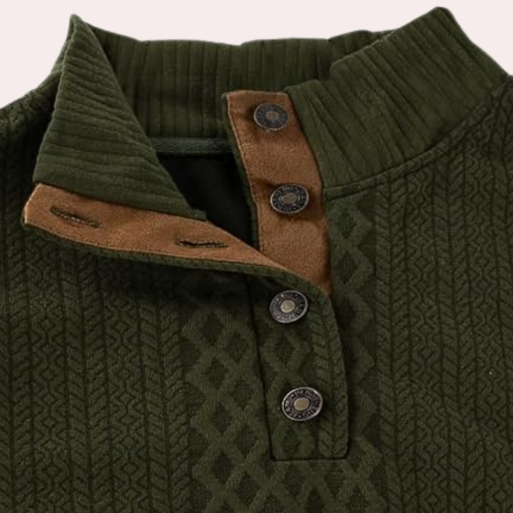 Herentrui Warm en Casual met Knoopsluiting