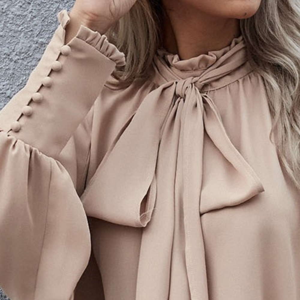 Elegante Damesblouse Losse Vrouwelijke Stijl