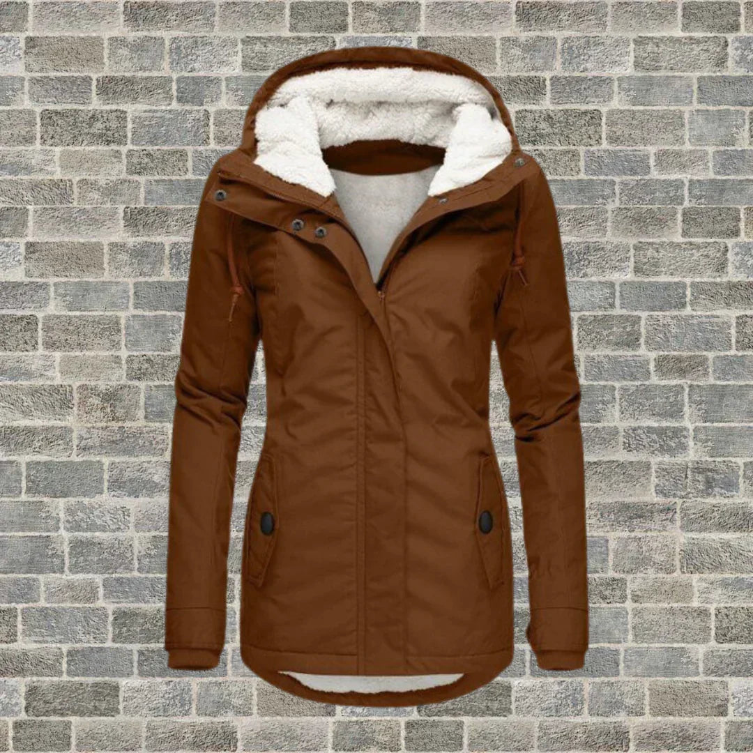 Roberta | Cappotto plissettato in cotone