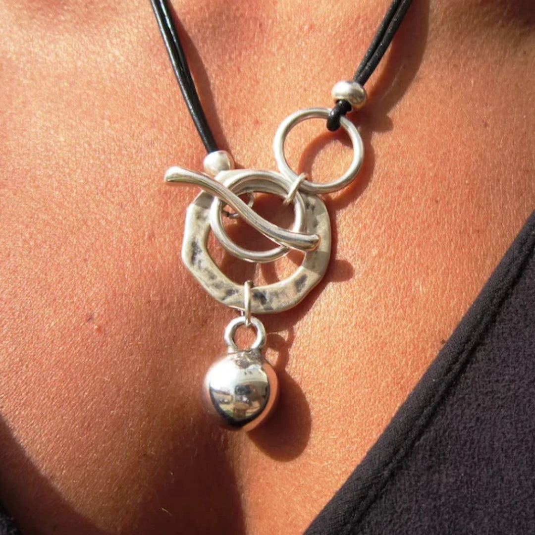 Zilveren Ketting Vintage Stijl Elina - Mode Vibes