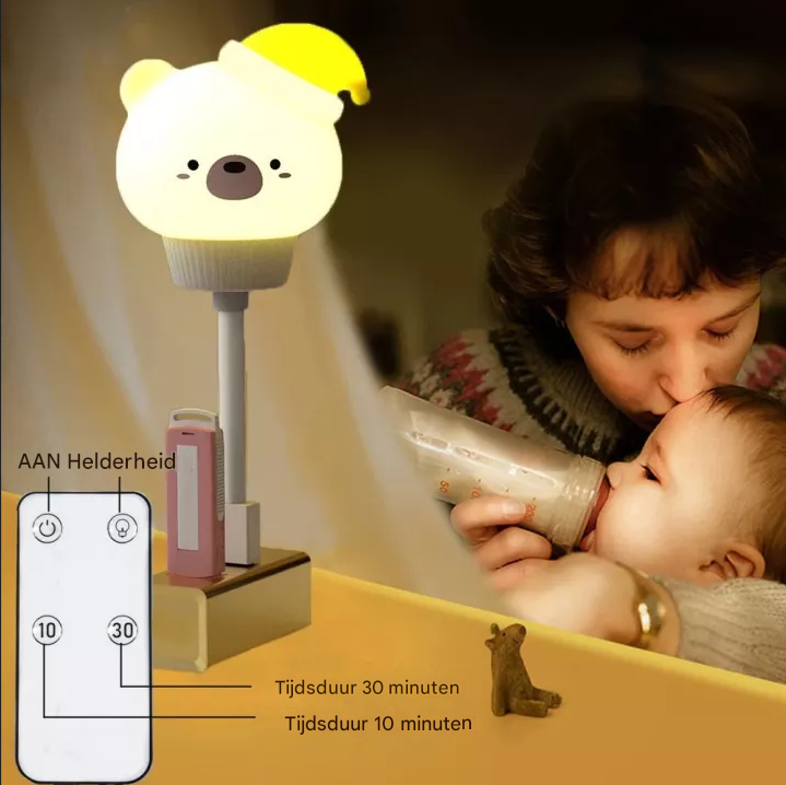 Knusse Nachtlamp met LumiPals Figuurtje