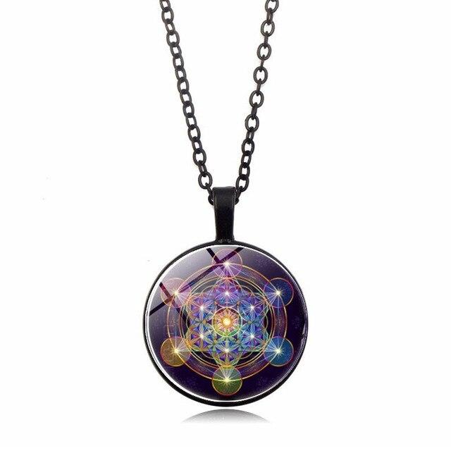 Chakra Hangertje Metatron Kubus Edelsteen Sieraden