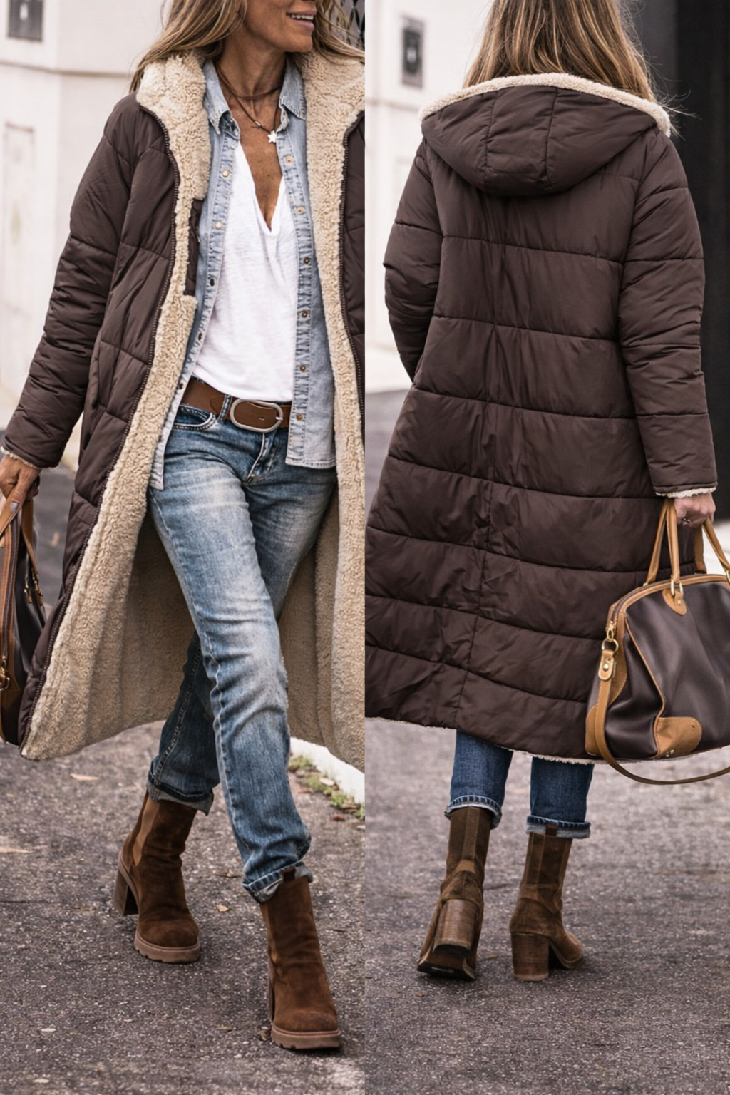 Winddichte en Waterdichte Winterjas voor Dames – Warm en Stijlvol
