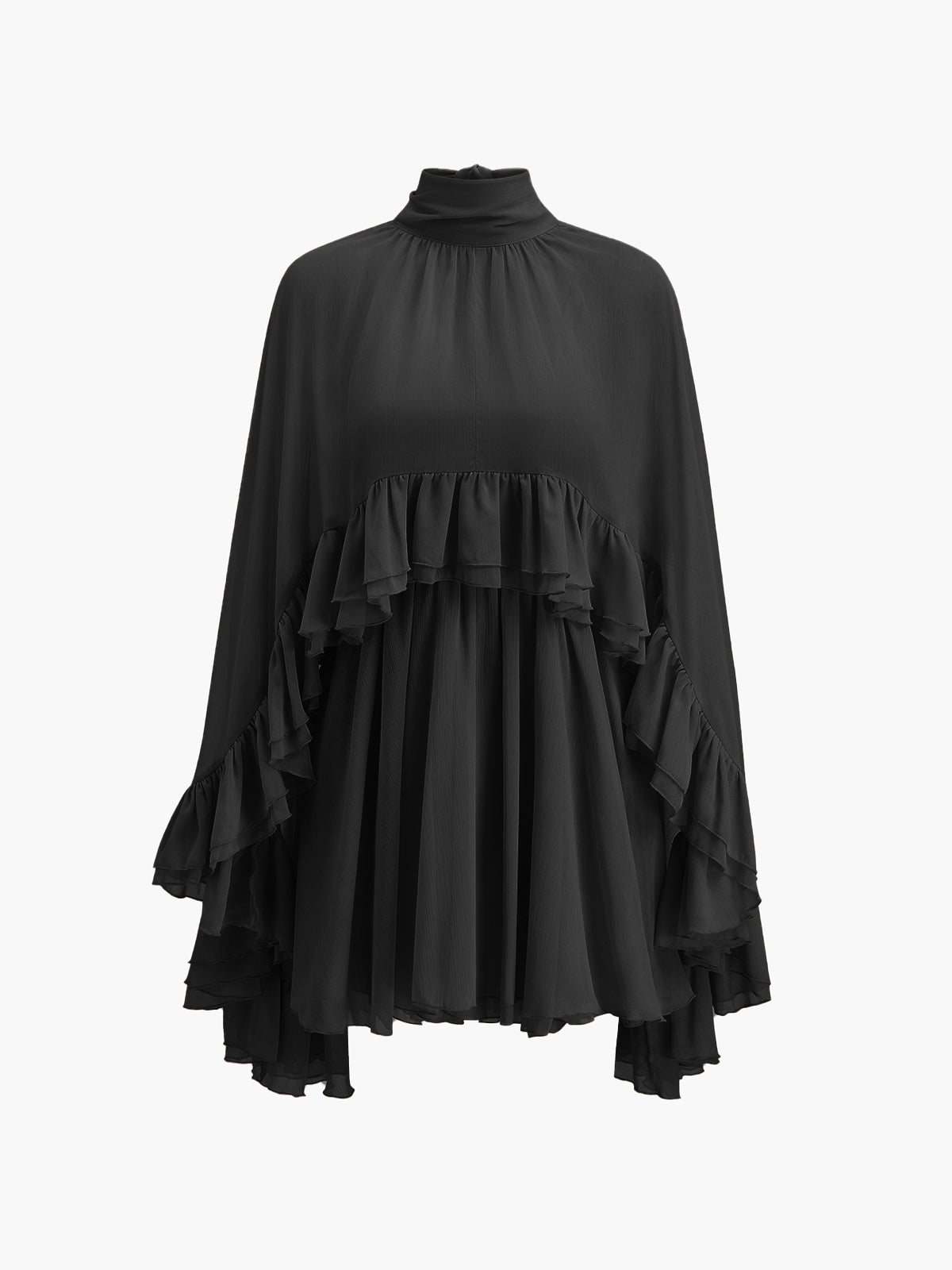 Dames Mini Jurk | Ruffle Details & Luchtige Pasvorm | Elegant Comfort Voor Zomer, Feest & Casual Chic