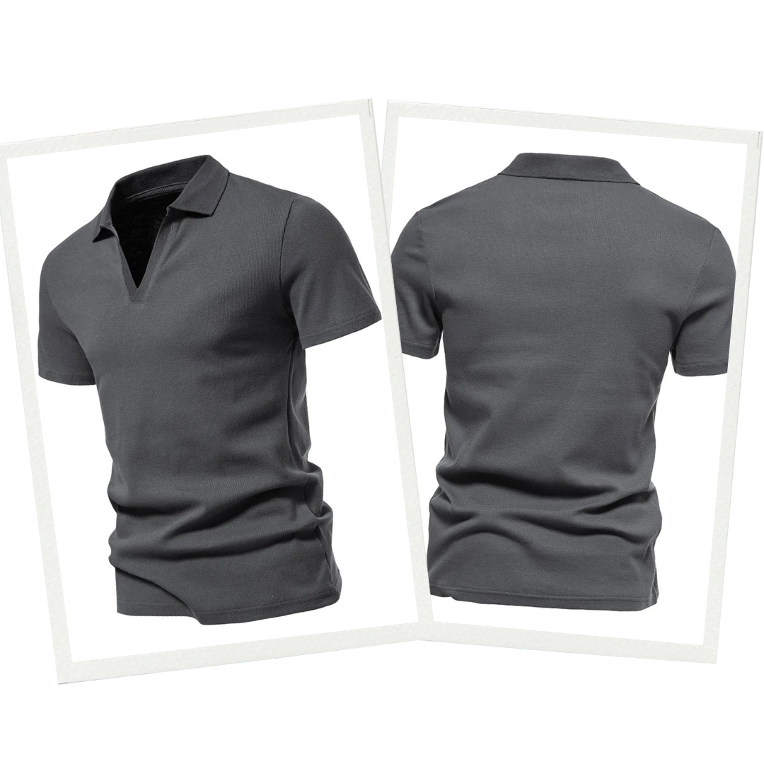 Merino Polo Heren Stijlvol en Comfortabel