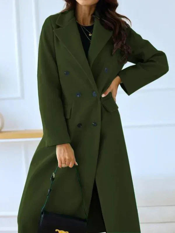 Warme Winterjas Dames – Getailleerd & Elegant Lang Model