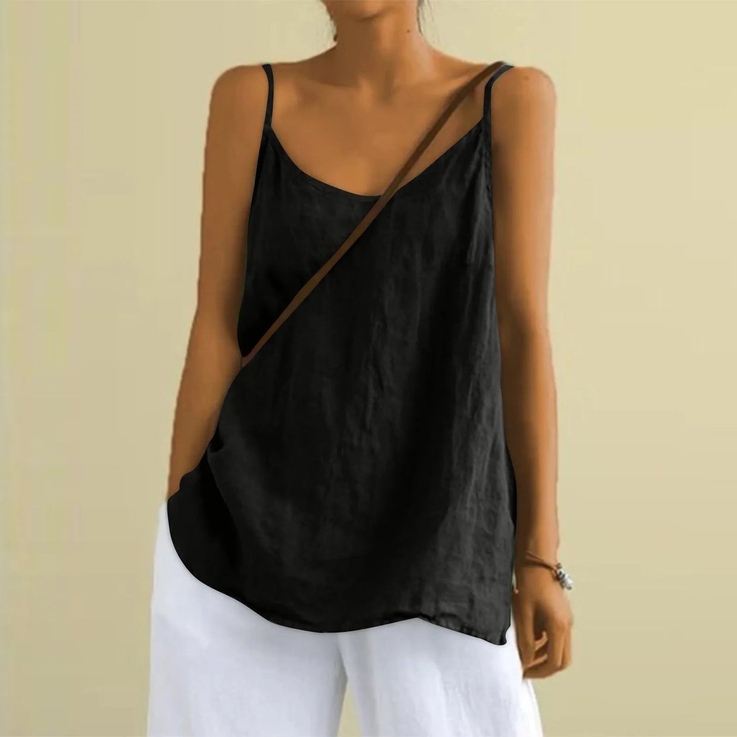 Dames Casual Mouwloze Top - Vera