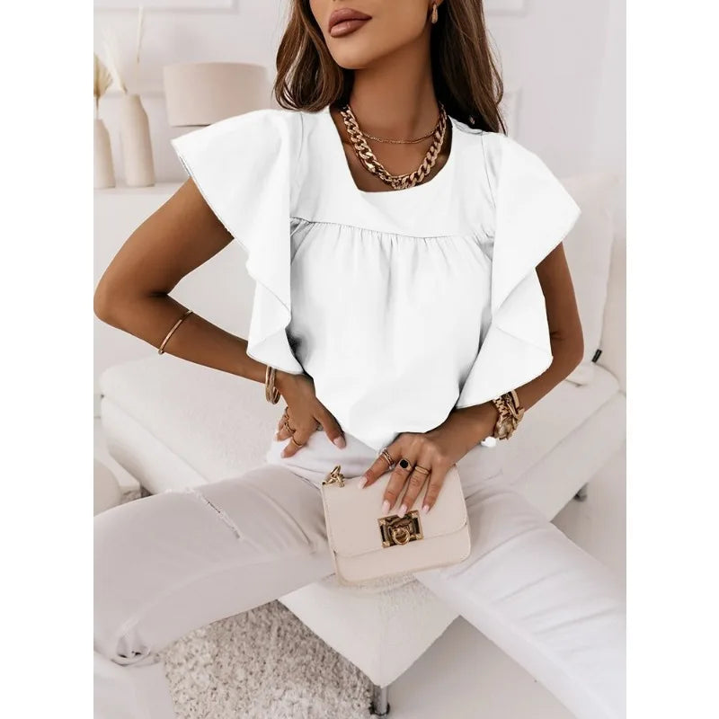Gleeter Glamour Zomerse Vrijheid Dames Top
