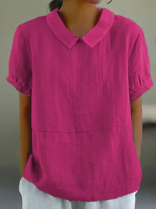 Diana | Elegante top con colletto vintage
